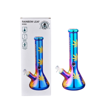 Glas-Bong CHAMP HIGH RAINBOW LEAF ca. 35cm